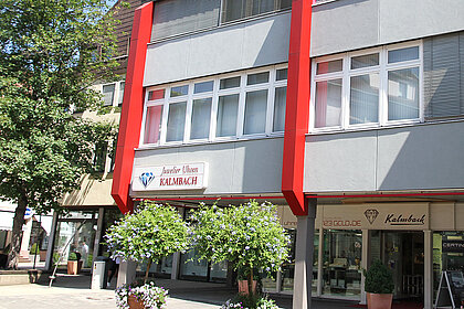 Aussenansicht Gebäude Zahnarztpraxis  Ayse Kabakci-Ucar